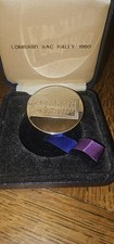 Cased Harrogate Lombard RAC Rally Nickel Silver 1990Finisher's Medal