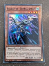 YuGiOh! Raidraptor - Strangle Lanius PHRA-EN005 Super Rare 1st Ed