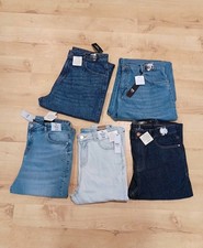 Tu Ladies Denim Jeans Straight, Skinny, Barrel, Mom, High Rise Sizes Available