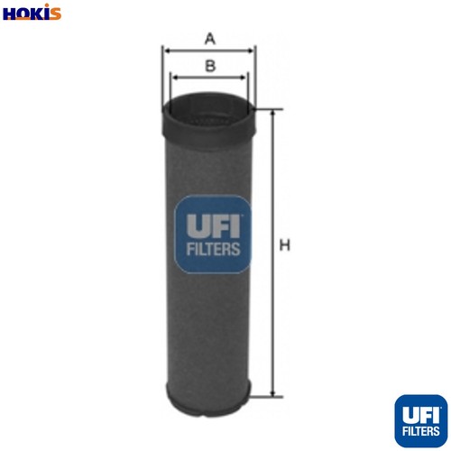Secondary air filter - filter, 27.515.00