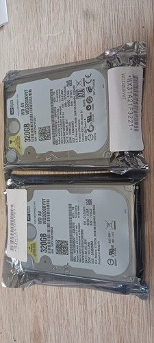 Qty western digital 320gb - qty:2,