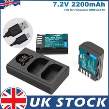 2x DMW-BLF19 BLF19E Battery