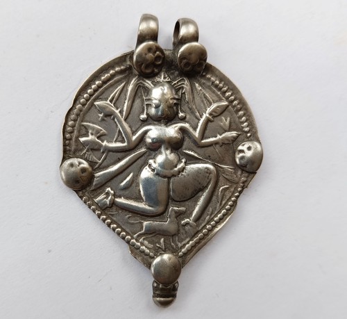 Antique indian hindu silver - hindu,
