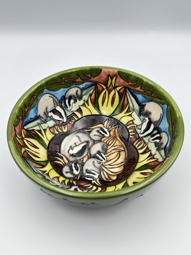 Moorcroft pottery bowl titled - bowl,