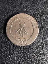 2013 Gibraltar 20p coin - KEYS