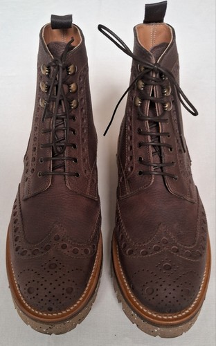 Grenson fred one dark - dark, brown