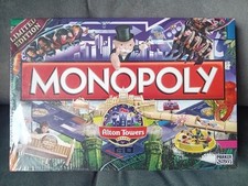 Alton Towers Monopoly Limited Edition New & Sealed Cond Merlin Entertainments 