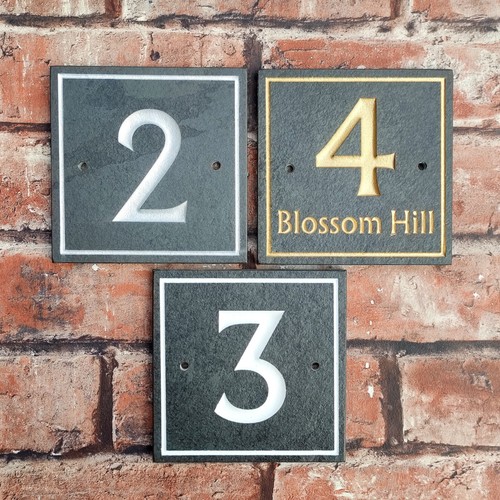 House signs personalised - house,