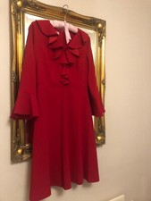 Hobbs.  Gorgeous red dress in