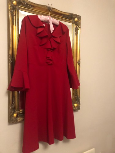 Hobbs gorgeous red dress - gorgeous,
