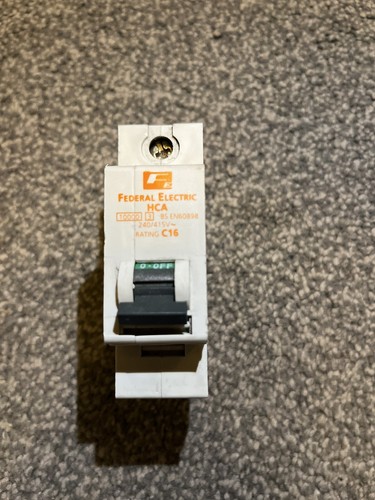Federal electric mcb amp - electric,