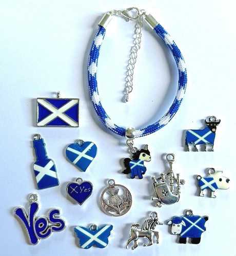Scotland theme charm - scotland, on