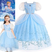 Girls Cinderella Fancy Dress