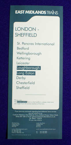 London sheffield east - -,