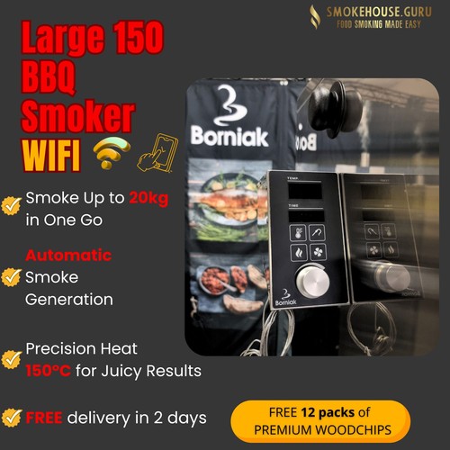 Borniak bbq smoker - smoker, inox