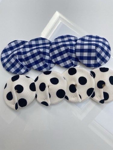 Gingham tubies pads - gingham, g-tube