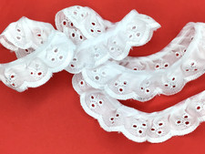 Quality White Classic Gathered