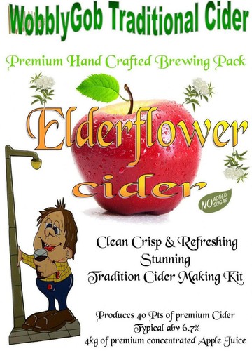 Wobbly gob elderflower - gob,