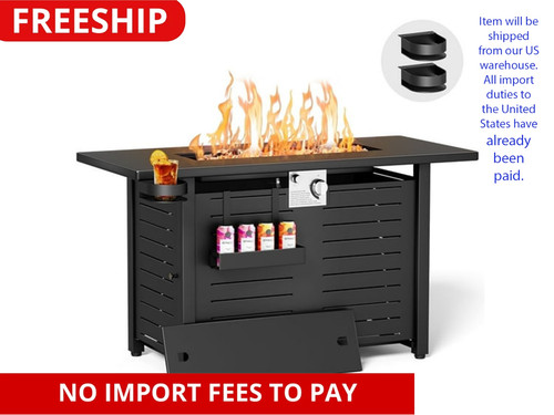 Stock propane fire pit - us, 45"