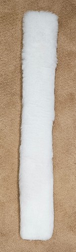 Sheepskin girth cover - sheepskin, cover,