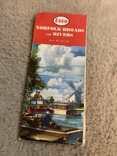 Vintage esso road map - vintage,