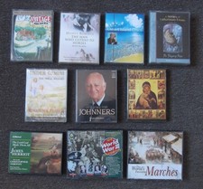 Audio Books on Cassette Tapes Assorted Job Lot Bundle of 10