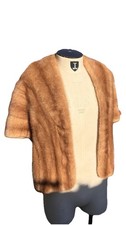 Vintage Mink Real Fur Stole/