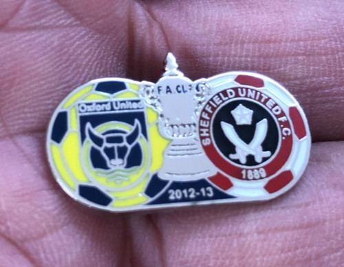 Rare oxford united sheffield - v,