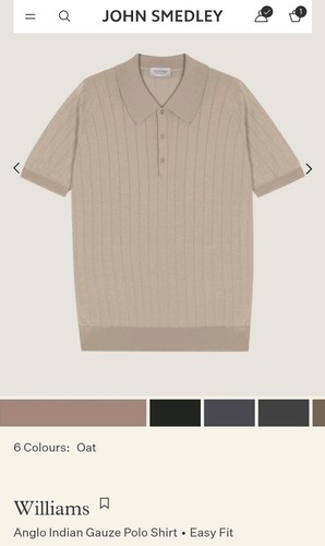 John smedley williams - smedley, polo