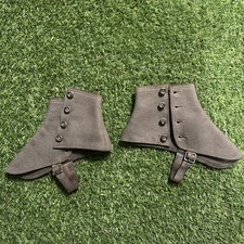 Vintage Used Wool & Leather