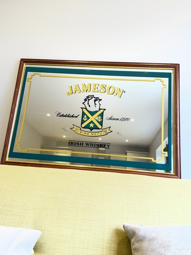 Jameson irish whiskey mirror - jameson,