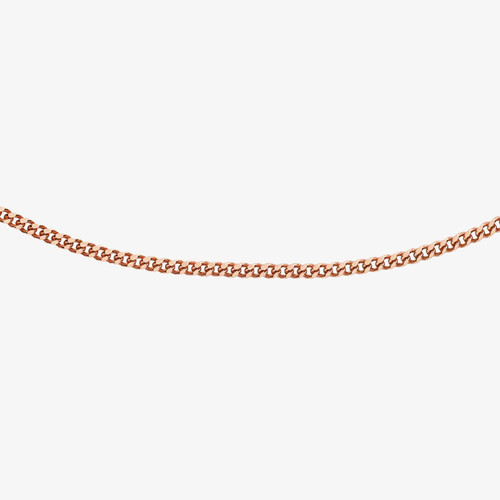 9ct rose gold - 9ct, inch