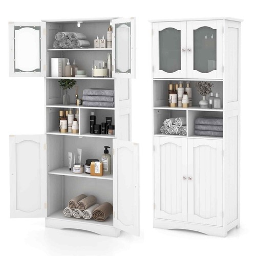 Costway 148cm tall bathroom - 148cm,