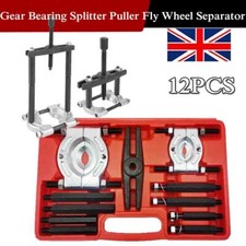 12PC Gear Bearing Puller Splitter Fly Wheel Separator Press Tool with Carry Case