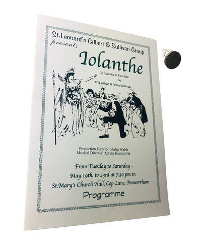 Theatre program iolanthe - program,