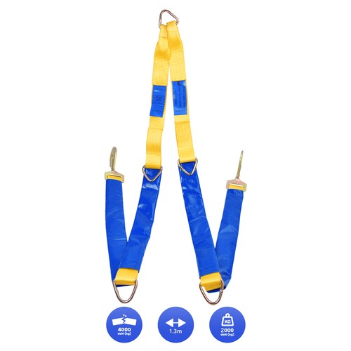 Winching assistance straps - assistance,