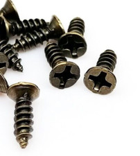 10pcs M3 x 10mm antique brass