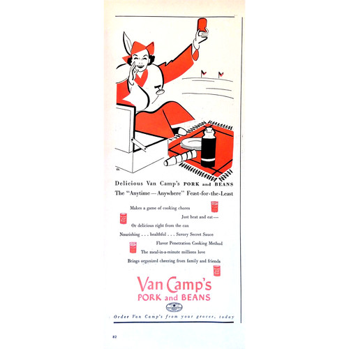 Canned food 1940 - canned,