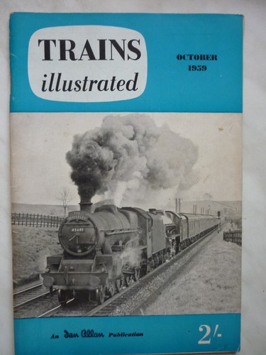 Trains illustrated october - trains,