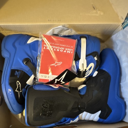 Alpinestars boots tech blue - 7s,