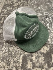 Supreme Terry Mesh Back 5 Panel Cap - Work Teal - NEW