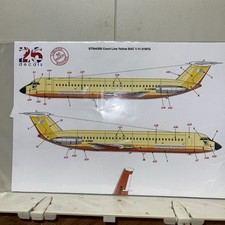 1/144  scale model airliner