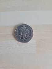 Rare 50 coin wounded soldier
