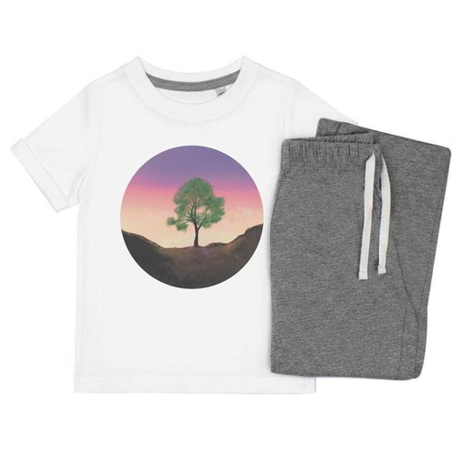 Sycamore tree sunset kids - 'sycamore,