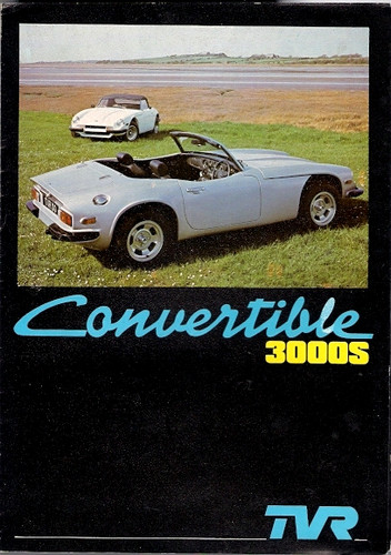 Tvr 3000s turbo convertible - tvr, &