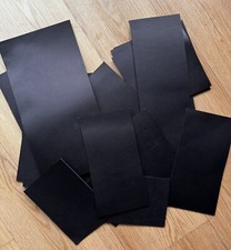 Black smooth mm cowhide - mm,