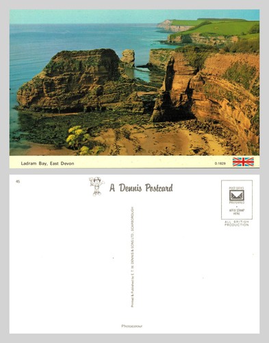 Postcard ladram bay east - bay,