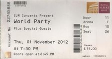 World Party Royal Albert Hall