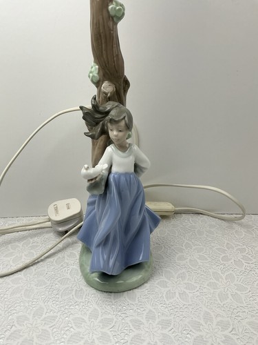 Lladro nao 1088 girl with - /,