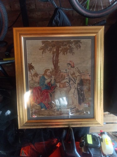 Victorian biblical tapestry - victorian,